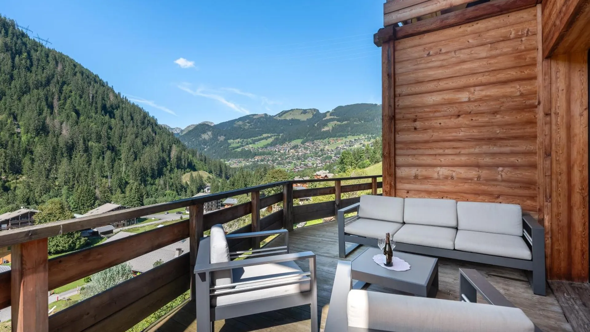 Chalet 1100 - Bo Immobilier Chatel - A Mi-Chemin Du Centre Et Du Linga - Jacuzzi Sauna Et Cheminee