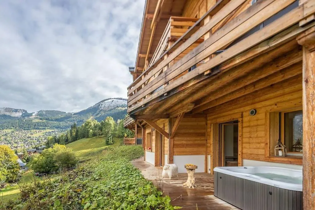 Chalet 1100 - Bo Immobilier Chatel - A Mi-Chemin Du Centre Et Du Linga - Jacuzzi Sauna Et Cheminee