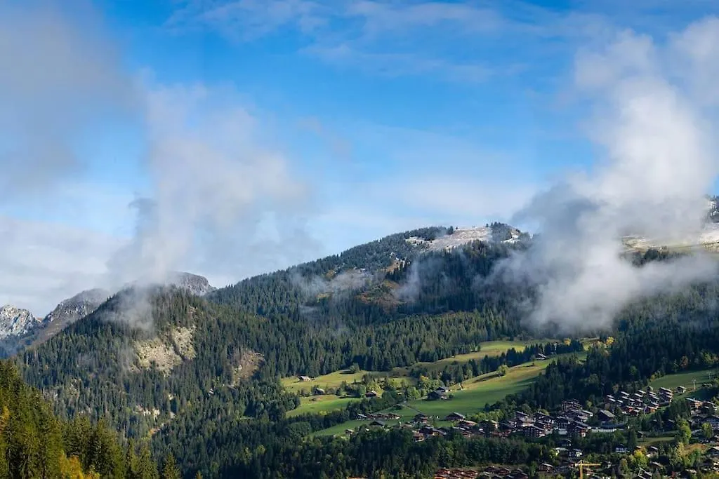 Chalet 1100 - Bo Immobilier Chatel - A Mi-Chemin Du Centre Et Du Linga - Jacuzzi Sauna Et Cheminee