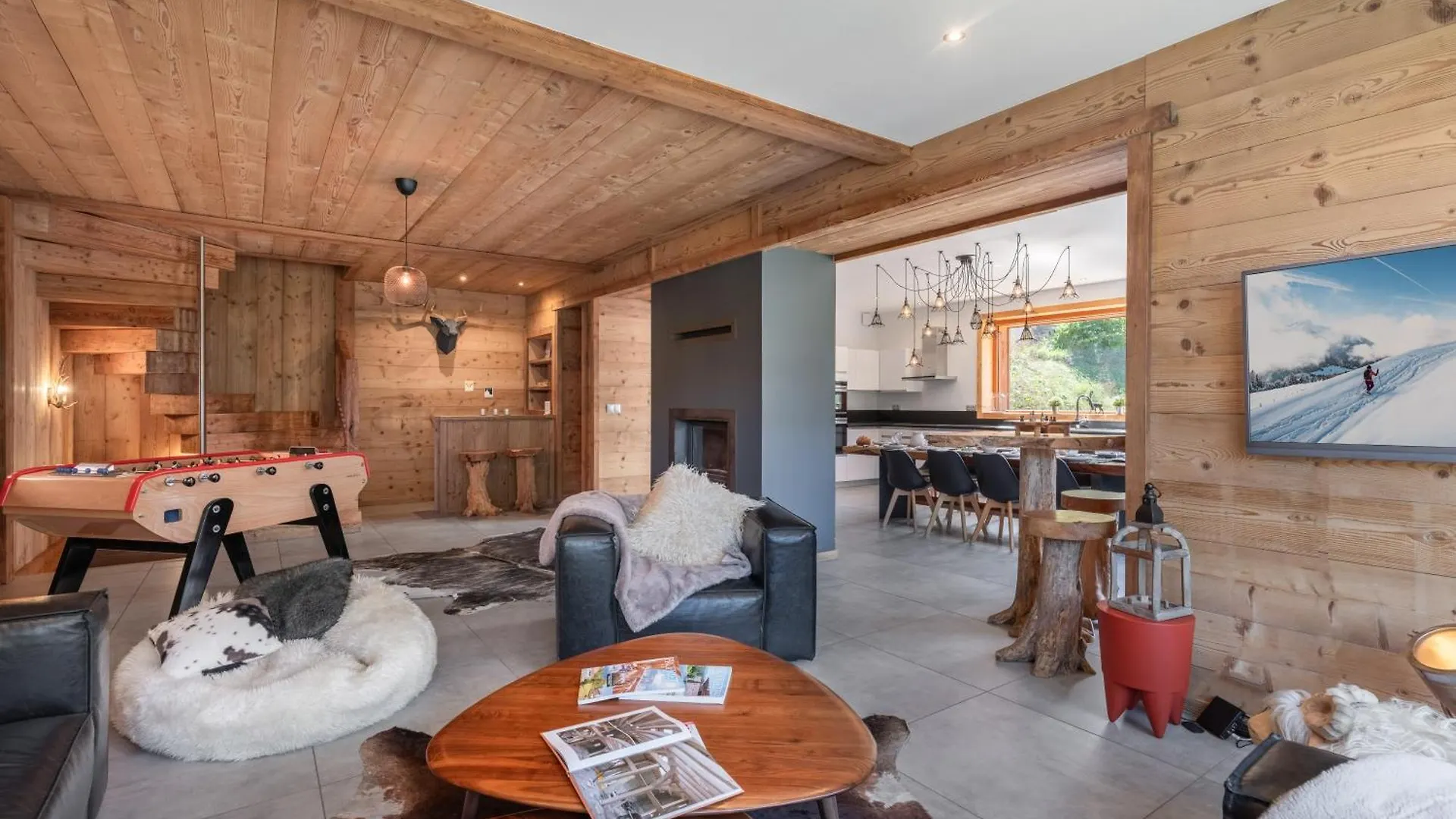 Chalet 1100 - Bo Immobilier Chatel - A Mi-Chemin Du Centre Et Du Linga - Jacuzzi Sauna Et Cheminee France
