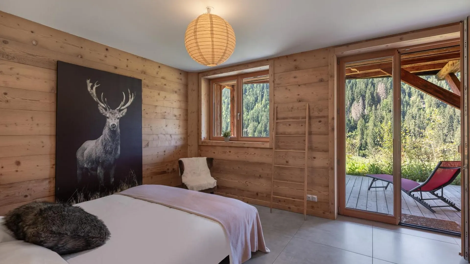 Chalet 1100 - Bo Immobilier Chatel - A Mi-Chemin Du Centre Et Du Linga - Jacuzzi Sauna Et Cheminee 0*,